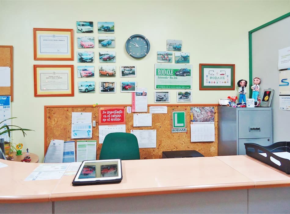 Interior de Autoescola Rodaxe en Narón